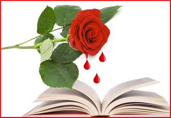 rose with book